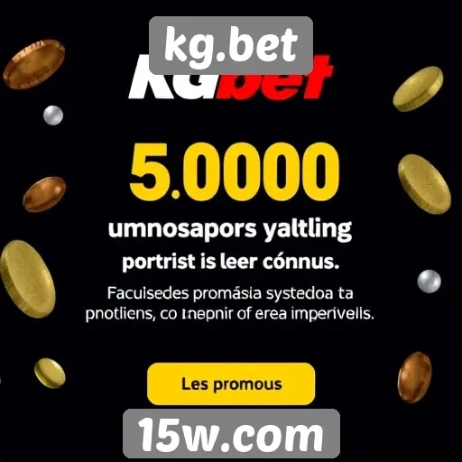 Promoções e bônus atraentes em kg.bet